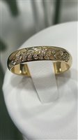 Anello Polello in Oro giallo Diamante 0.04 Ct 3112DG FEDE POLELLO - 3112DG FEDE POLELLO